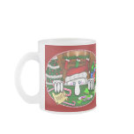 Santa Kilroy Frosted Mug