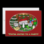 Santa Kilroy Invitations invitations