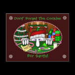 Santa Kilroy Postcard