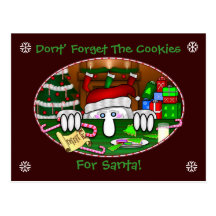 Santa Kilroy Postcard