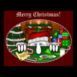 Santa Kilroy Poster posters