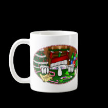 Santa Kilroy White Mug