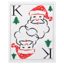 Santa - King of Trees flyers