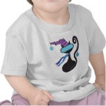 Santa Kitty Blue Tee t-shirts