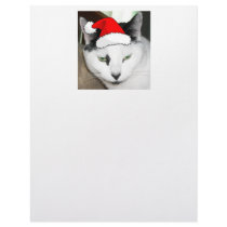 Santa Kitty letterhead by Incatneato Santa Kitty letterhead