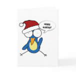 Santa Kiwi Christmas Card