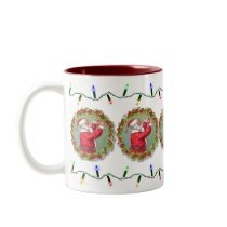 Santa Light Mug