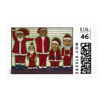 Santa Line Up Postage