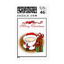 Santa Looking postage