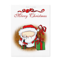 Santa Looking postcards
