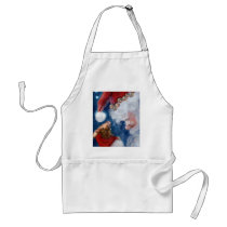 Santa Loves Animals aprons by Rebecca_Reeder Santa Loves Animals aprons