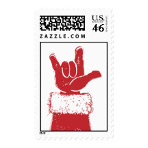 Santa Loves You Postage Stamp