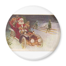 Santa Fridge Magnet