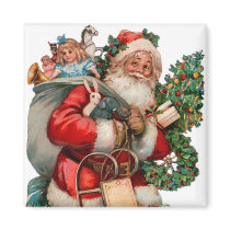 Santa Magnet for the Holidays
