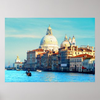 Santa Maria della Salute Basilica Poster