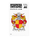 Santa Maria Family Crest postage
