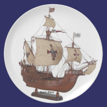 Santa Maria Flagship Plate plates