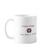 Santa Maria in Trastevere mugs by Cosmati_Designs Santa Maria in Trastevere mugs