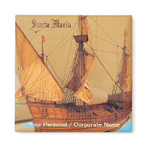 Santa Maria magnets by mindprint9 Santa Maria magnets