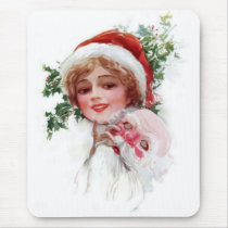 Santa Mask mousepads by Memory_Lane Santa Mask mousepads