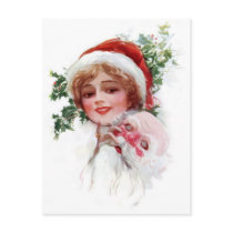 Santa Mask postcards