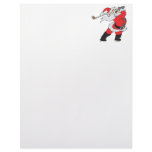 Santa Means Business Customized Letterhead