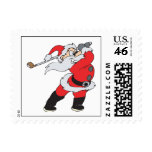 Santa Means Business Postage Stamp