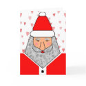 Santa Means Love cards by postcardsfromtheedge Santa Means Love cards