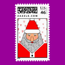 Santa Means Love stamps