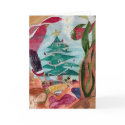 Santa Mermaid Christmas card