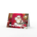 Santa, Merry Christmas cards