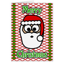 Santa Merry Christmas cards