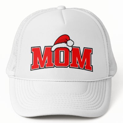 Santa Mom Hat by screwballgraphics