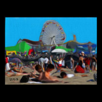 Santa Monica Art Print posters