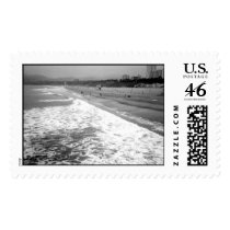 Santa Monica Beach postage by lioneyes Santa Monica Beach postage