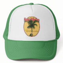 Santa Monica CA palm cap hats