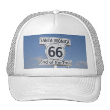 Santa Monica, California - RT 66 Hat