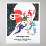 Santa Monica City College Game Poster