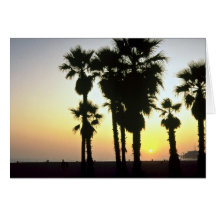 Santa Monica, Los Angeles, California, U.S.A. Greeting Card