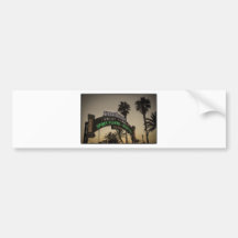 Santa Monica pier Bumper Stickers