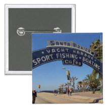 Santa Monica Pier Button