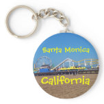 Santa Monica Pier, California Key Chains