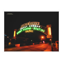 Santa Monica Pier canvas prints