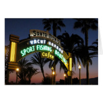 Santa Monica Pier Card by jessilica04 Santa Monica Pier Card