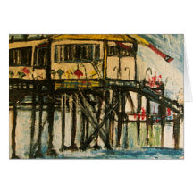 SANTA MONICA PIER GREETING CARDS