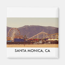 Santa Monica Pier - Magnet
