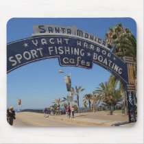 Santa Monica Pier Mouse Pads