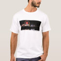 Santa Monica Pier Night (watercolor) t-shirts