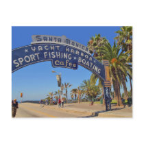 Santa Monica Pier Postcard