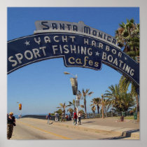 Santa Monica Pier Poster